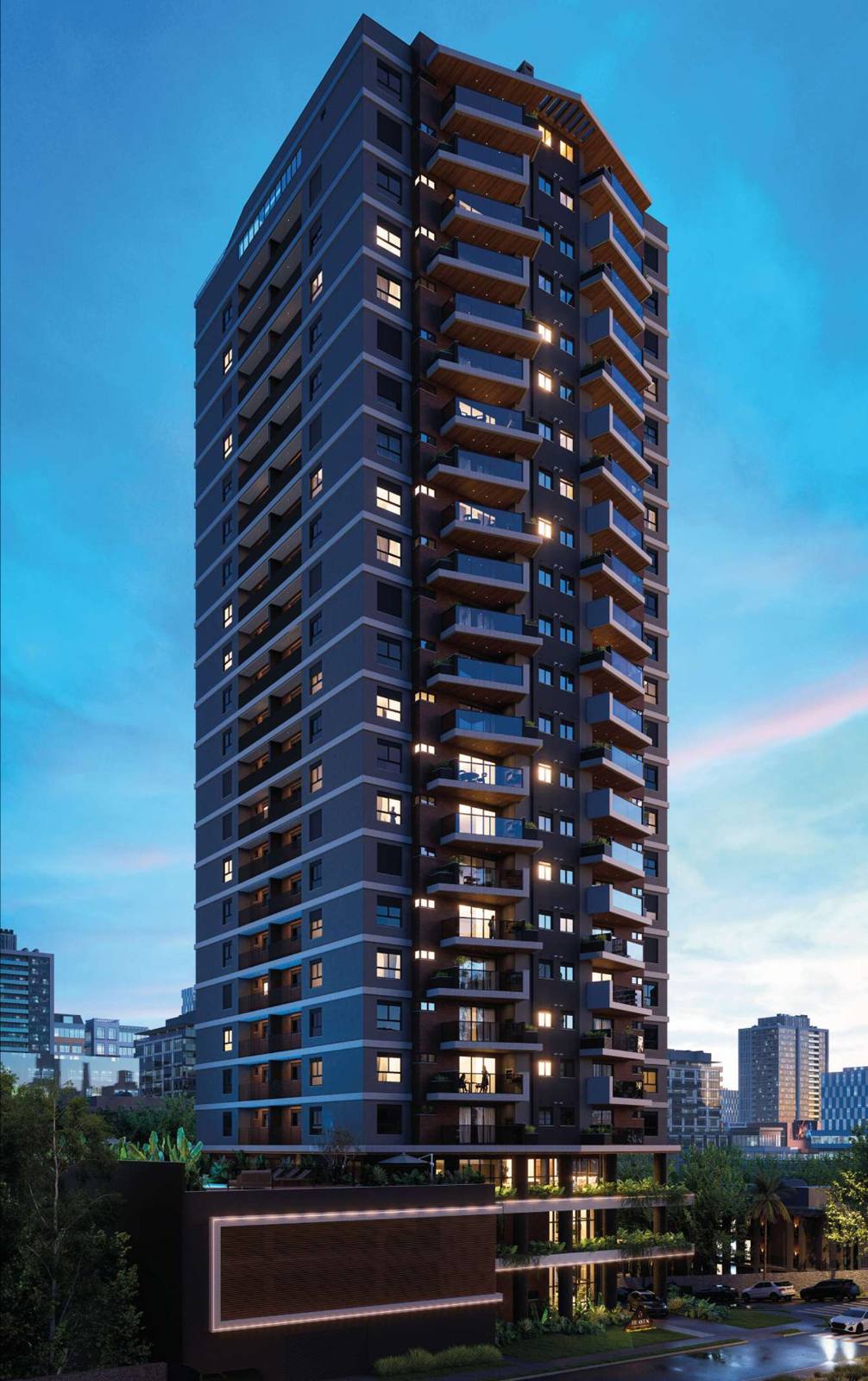 Heaven Residences, fachada