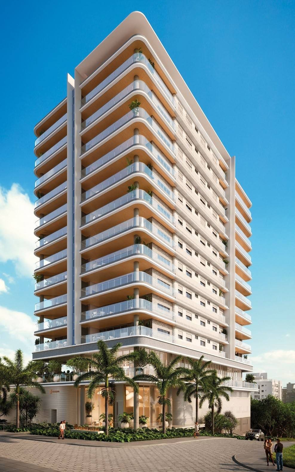 Monte Leone Residencial, fachada