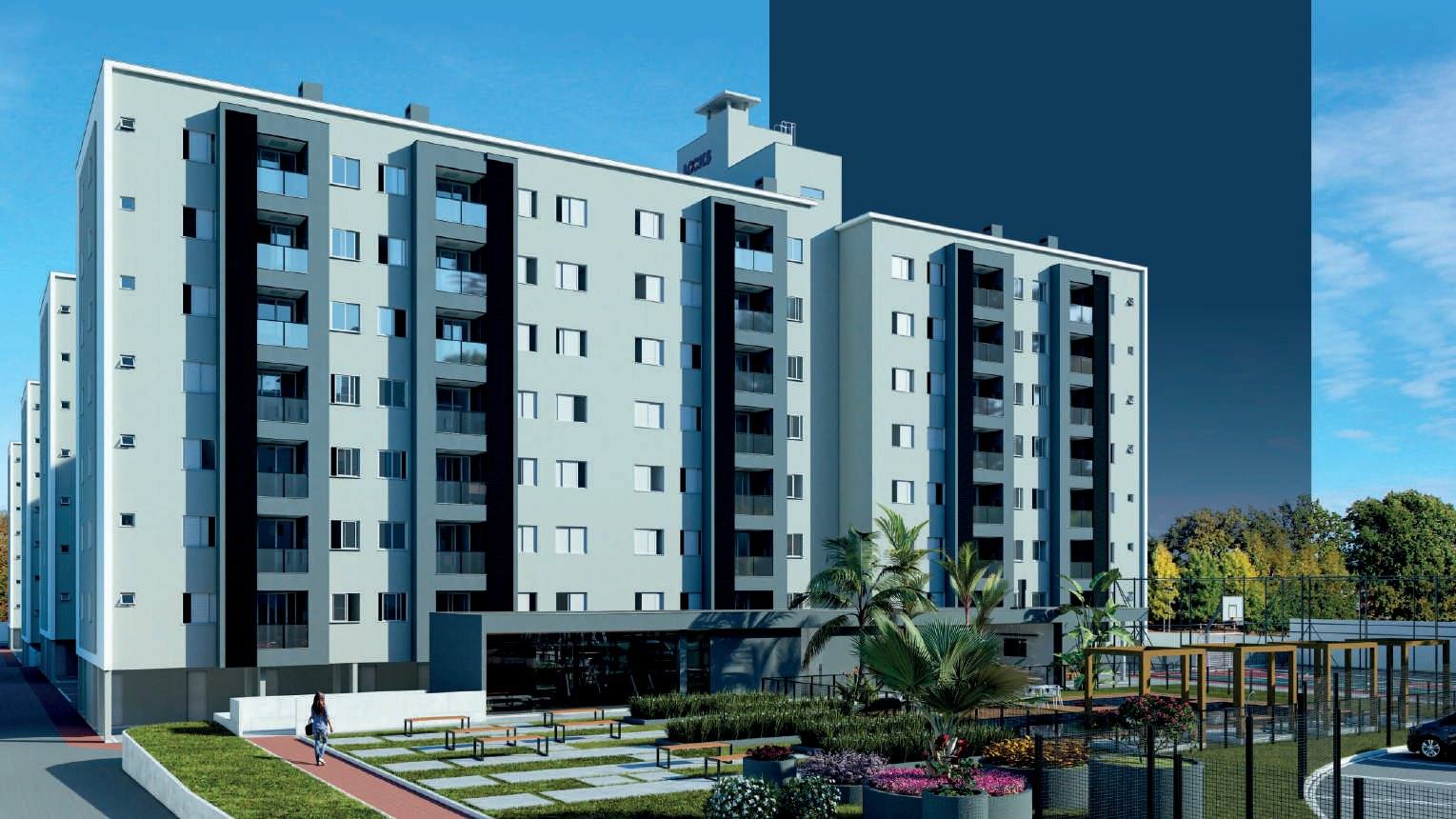Residencial Novo Horizonte, fachada das torres