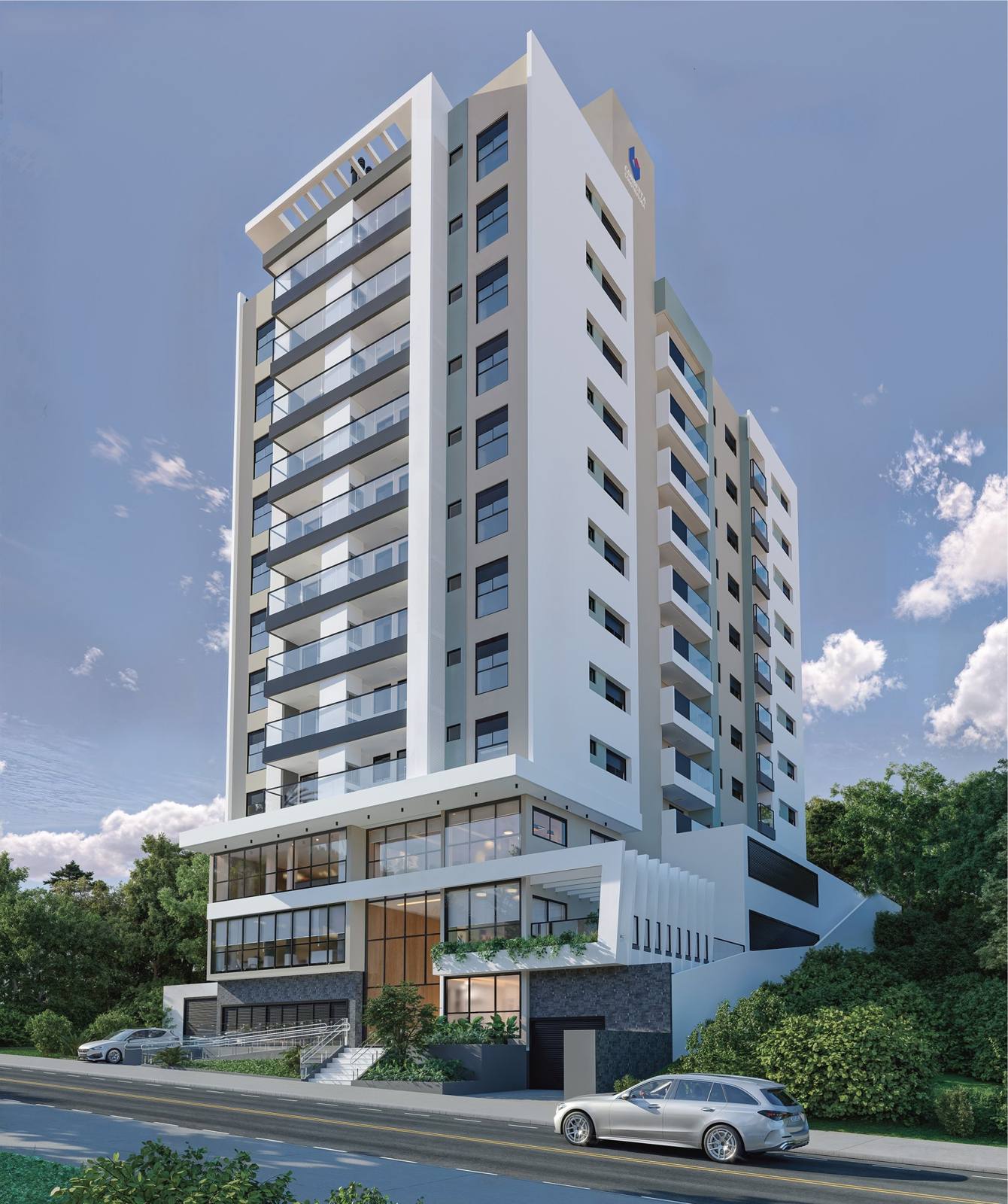 Veranda Residencial, fachada